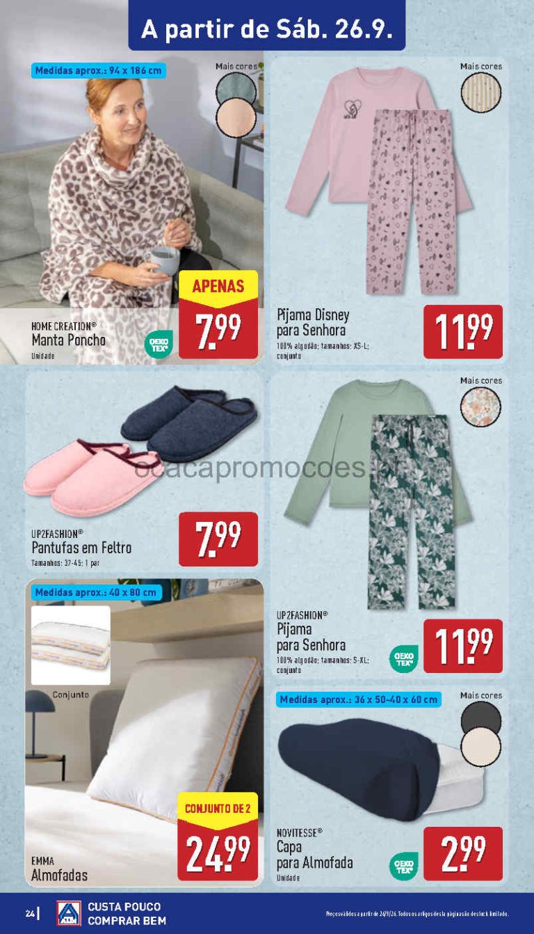 Aldi Destaques – Antevisão Bazar Promoções 26 a 27 de setembro