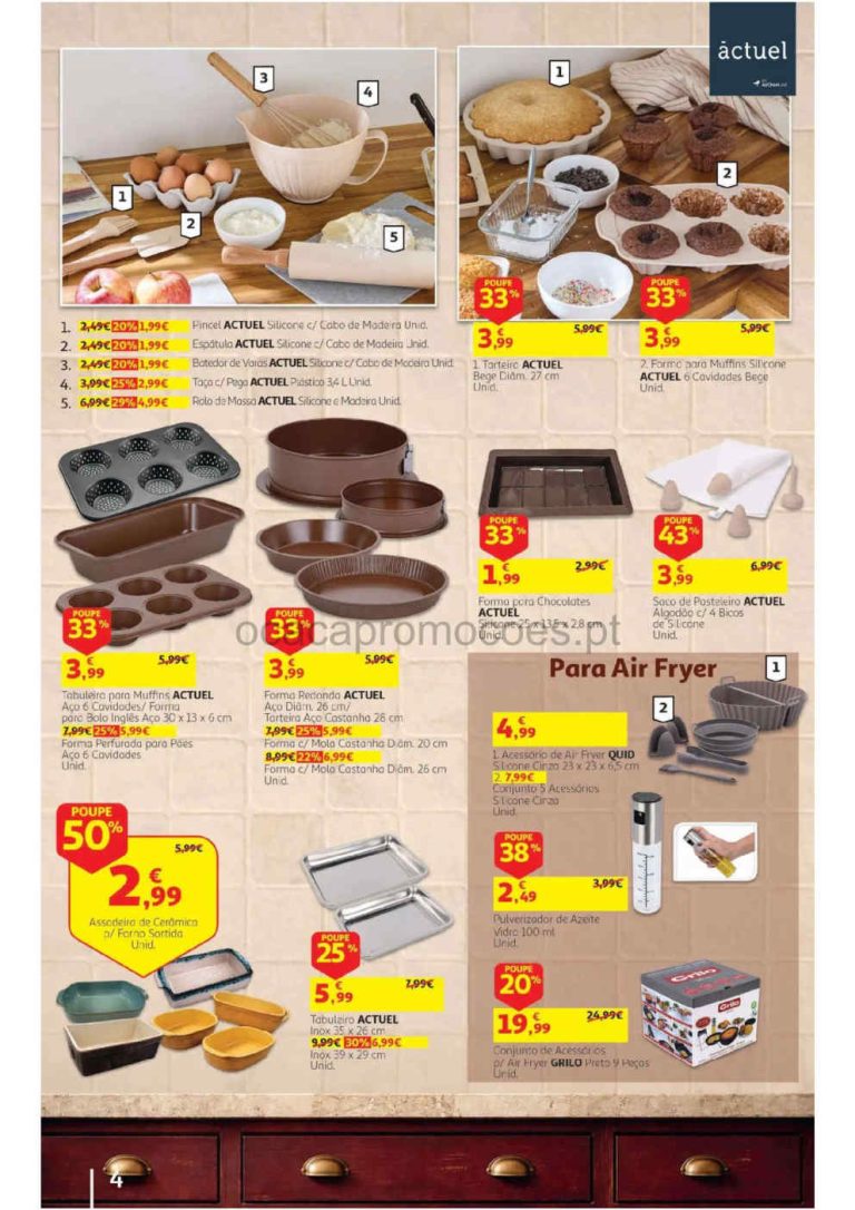 Auchan Destaques Bazar – Antevisão Promoções até 6 de outubro
