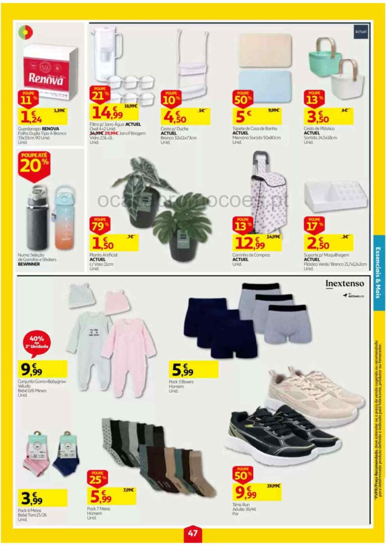 Folheto Auchan Bazar – Antevisão Promoções 24 a 30 de setembro