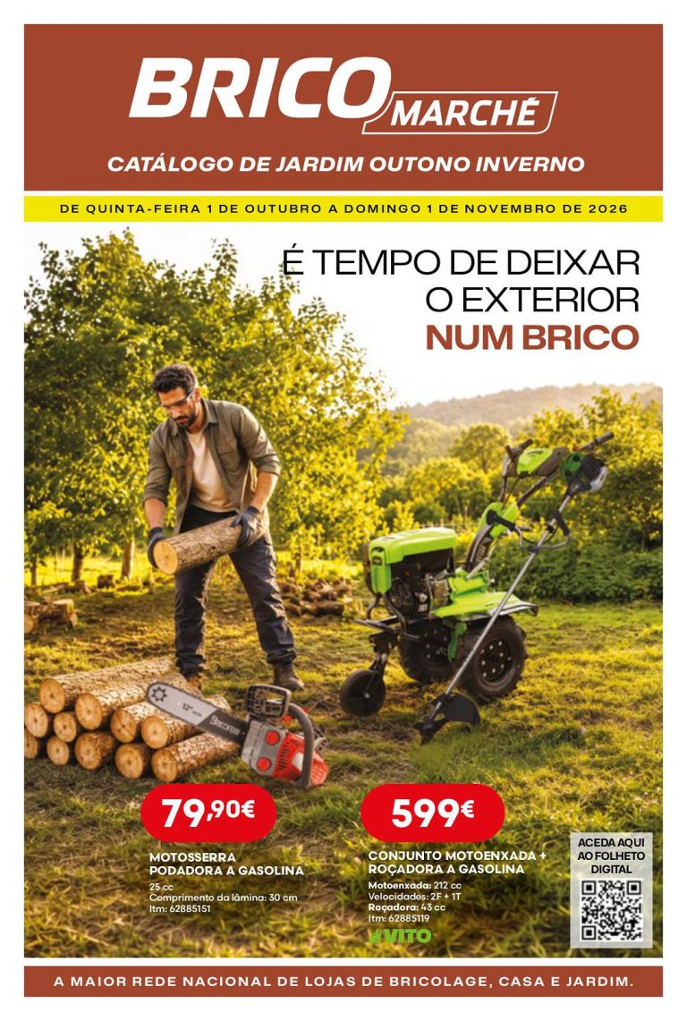 Folheto Bricomarché – Antevisão Promoções de 1 outubro a 1 novembro