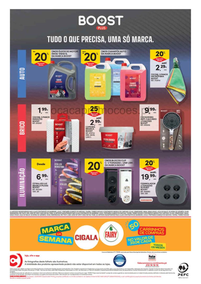 Continente Destaques – Antevisão Promoções Bazar 29 setembro a 5 outubro