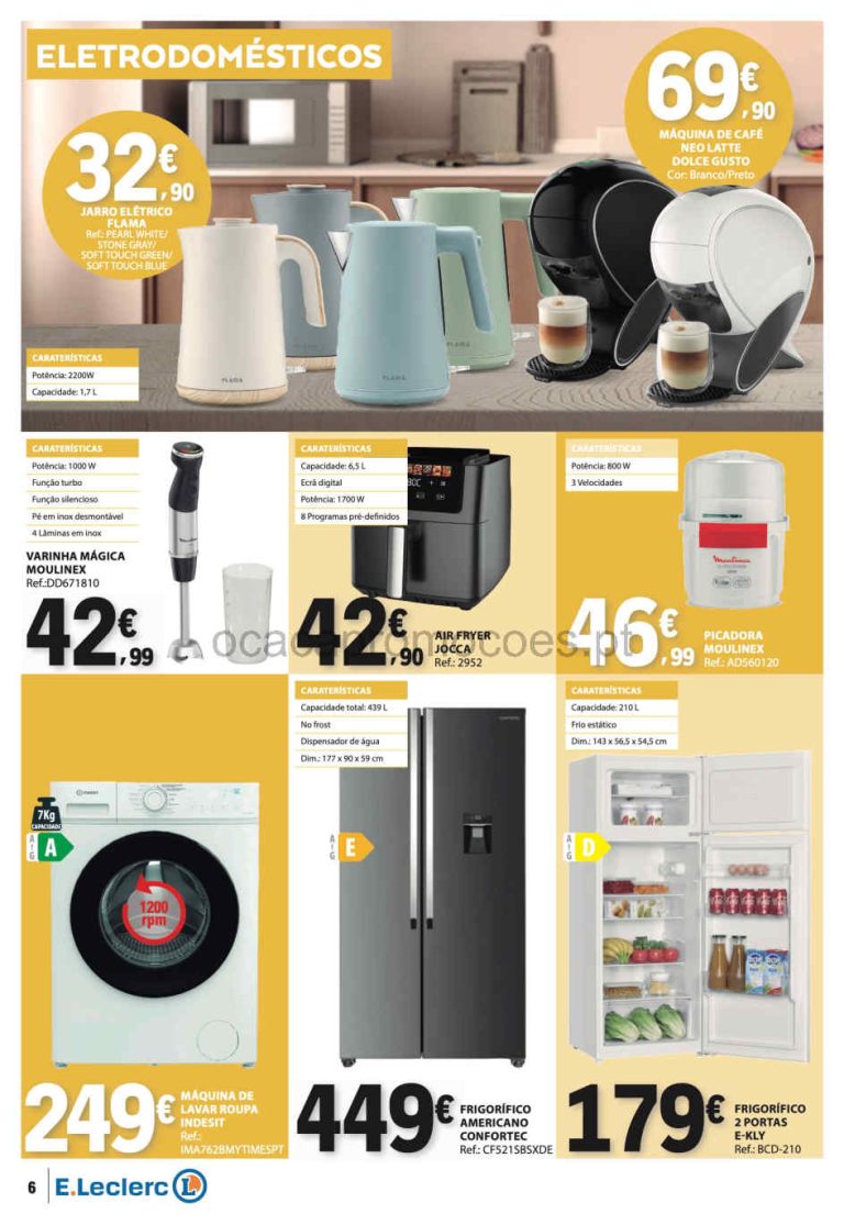 Folheto E Leclerc Cozinha – Antevisão Bazar Promoções até 7 outubro