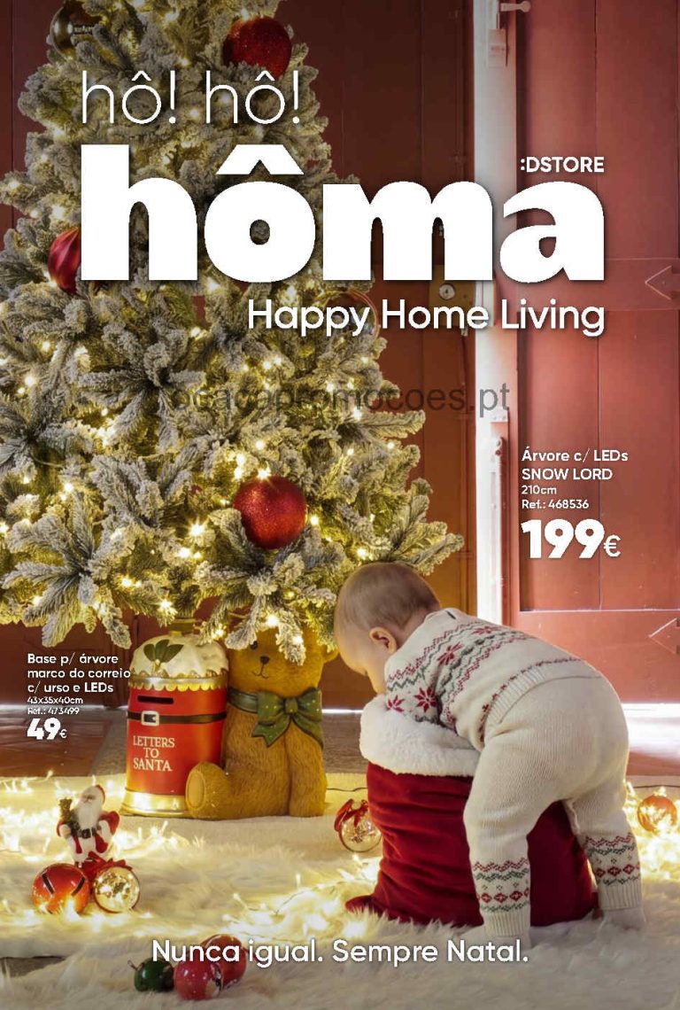 Folheto Hôma Natal – Antevisão Promoções 25 setembro a 24 dezembro