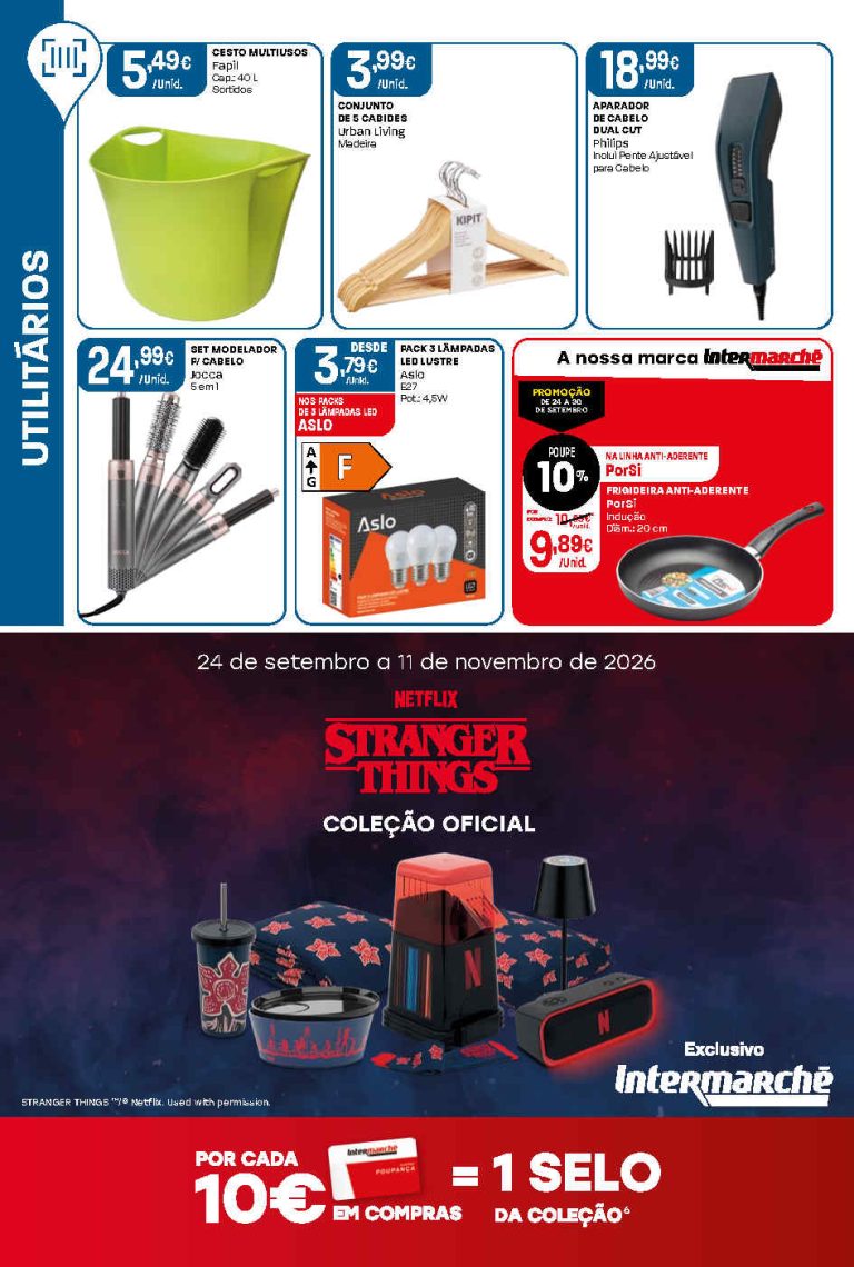 Folheto Intermarché Bazar Contact – Antevisão Promoções 24 a 30 de setembro