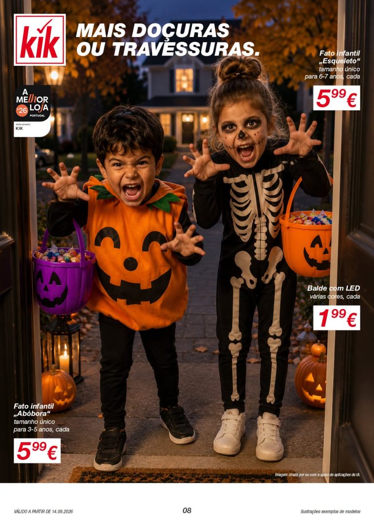 Folheto Kik Halloween – Antevisão Promoções a partir 14 de setembro