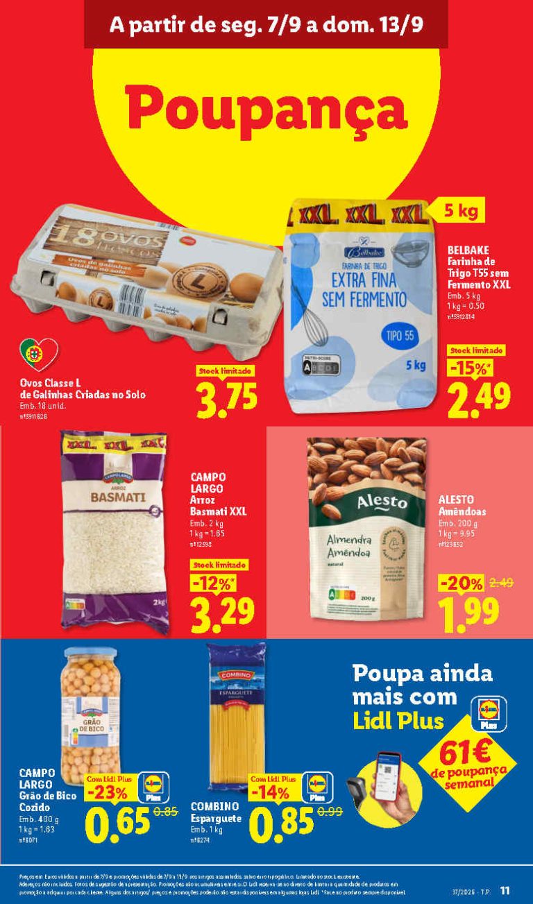 Folheto Lidl Despensa – Antevisão Promoções 7 a 13 de setembro