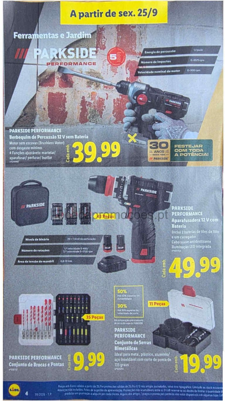 Folheto Lidl Bazar – Antevisão Promoções 25 setembro a 1 outubro