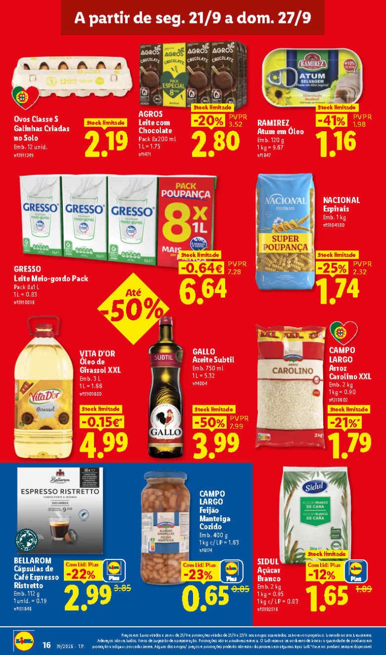 Folheto Lidl Despensa – Antevisão Promoções 21 a 27 de setembro