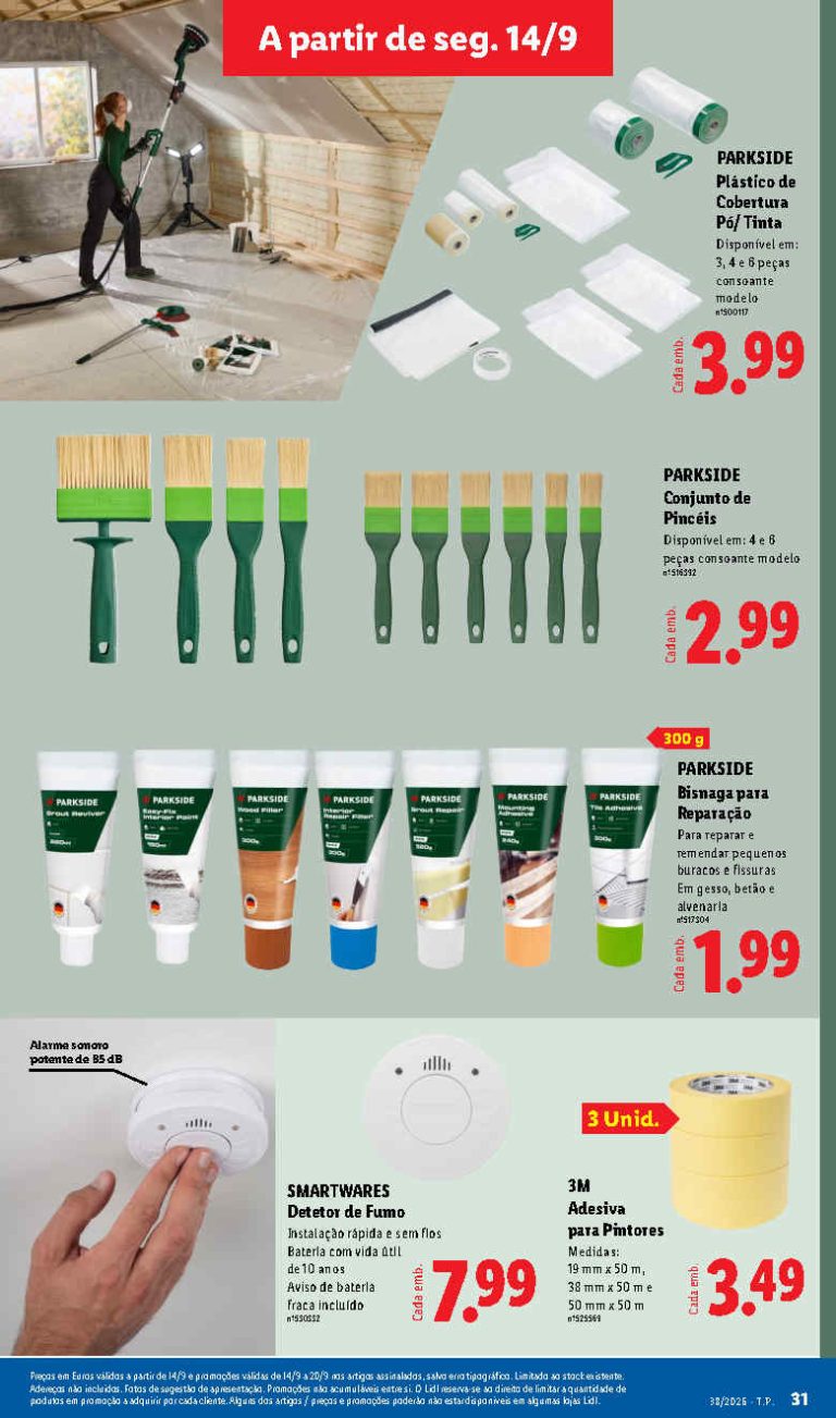 Folheto Lidl Bazar Acessórios – Antevisão Promoções 14 a 20 de setembro