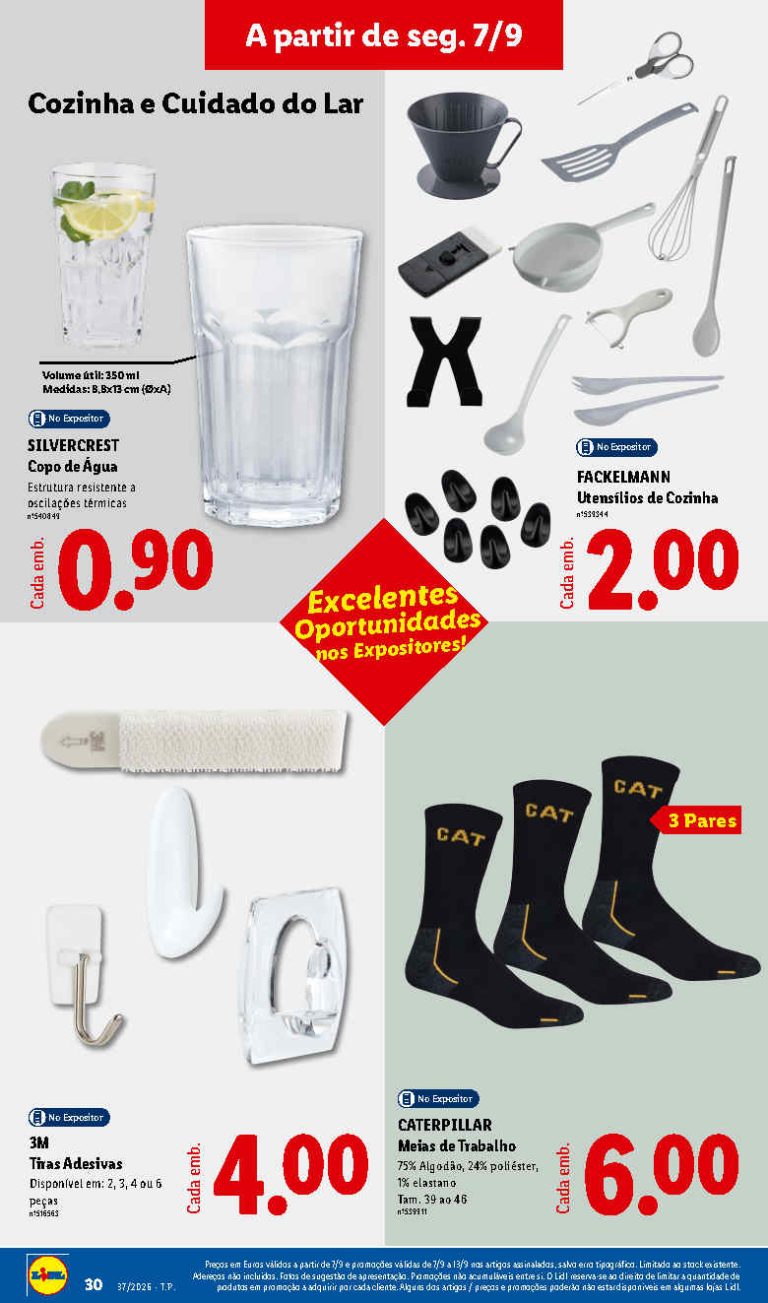 Lidl Destaques – Antevisão Bazar Promoções de 7 a 13 setembro