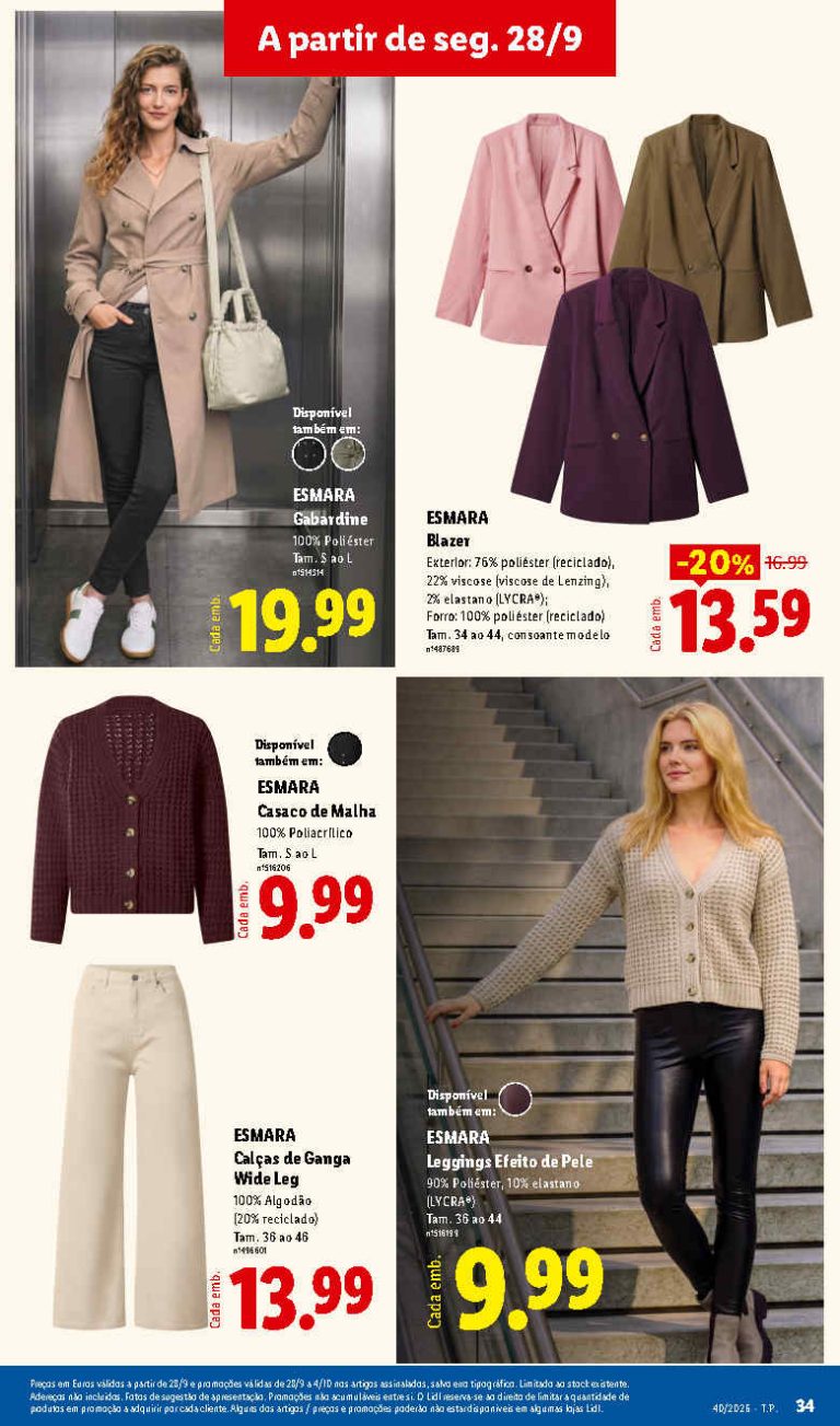 Folheto Lidl Bazar – Antevisão Promoções a partir 28 setembro