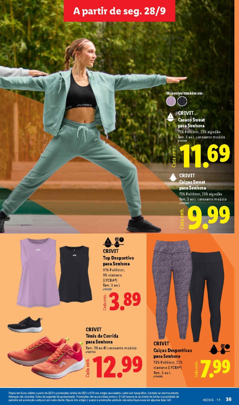 Lidl Destaques – Antevisão Bazar Promoções de 28 setembro a 8 outubro