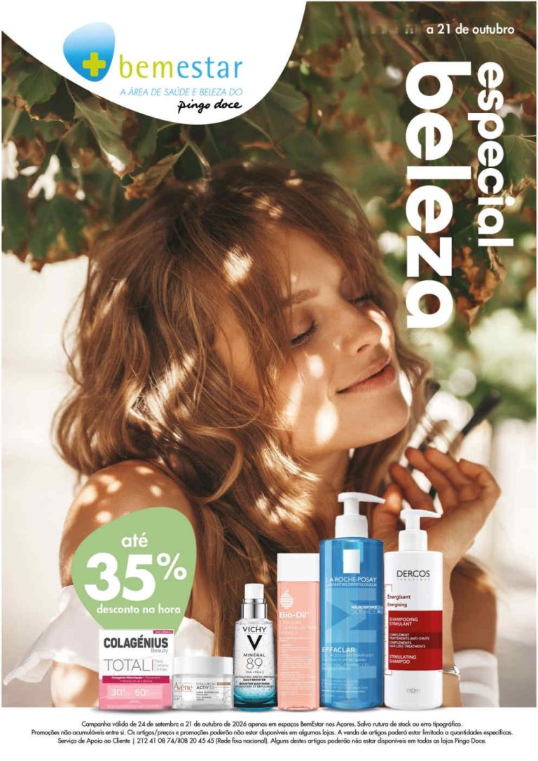 Folheto Pingo Doce Bem Estar Açores – Antevisão Promoções 25 setembro a 21 outubro