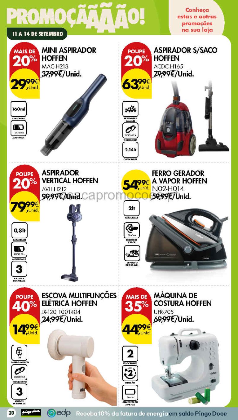 Folheto Pingo Doce Bazar Fim de Semana – Antevisão Promoções 11 a 14 de setembro