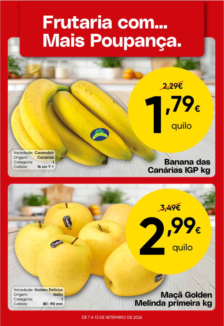 Folheto Supermercados Froiz – Antevisão Promoções 7 a 13 de setembro