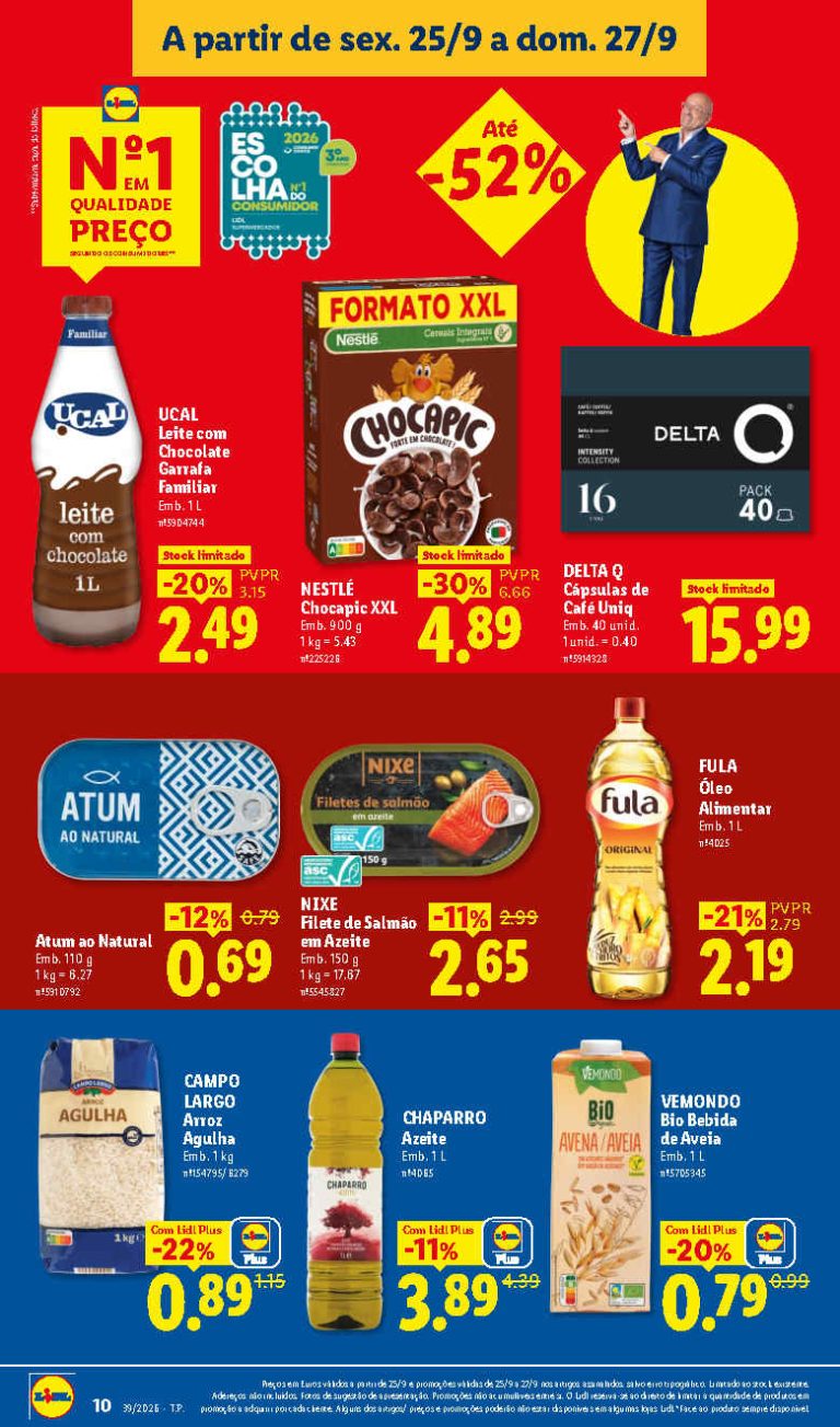 Folheto Lidl Despensa – Antevisão Promoções 25 a 27 de setembro