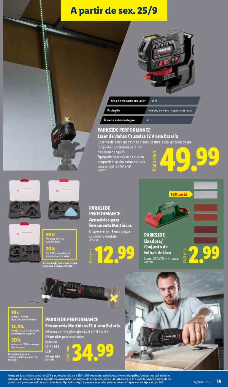 Lidl Destaques – Antevisão Promoções a partir 25 de setembro