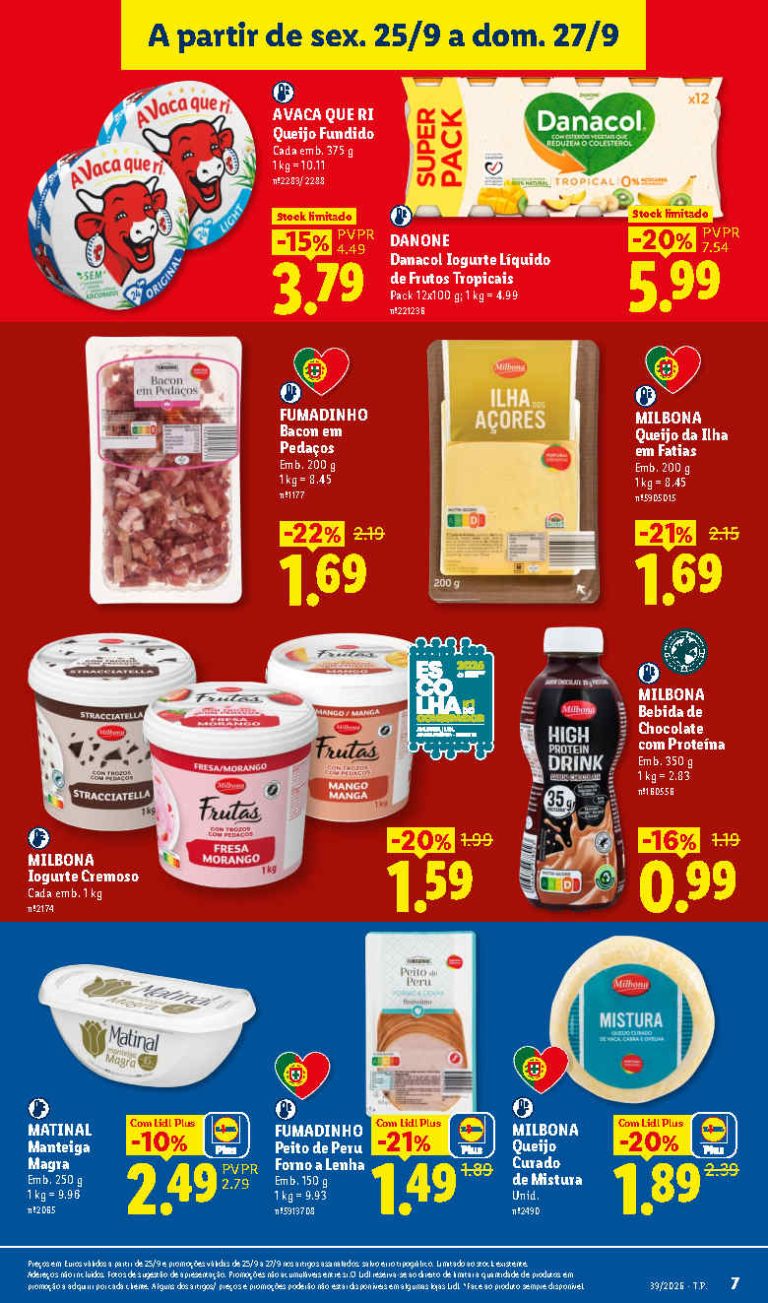 Folheto Lidl Mercearia – Antevisão Promoções 25 a 27 de setembro