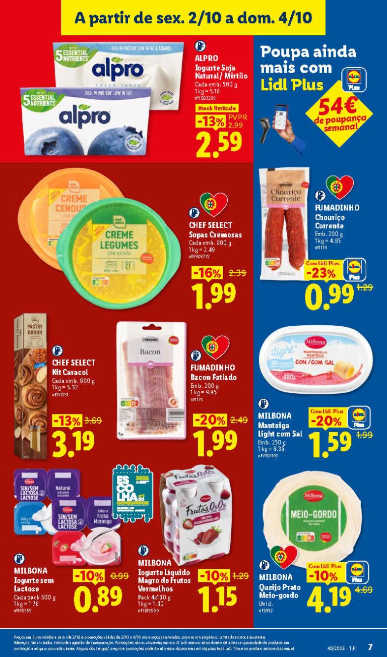 Folheto Lidl Despensa – Antevisão Promoções 2 a 4 de outubro