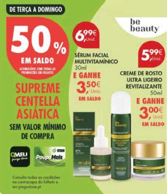 Antevisão Pingo Doce – 50% desconto em Saldo 8 a 13 de setembro