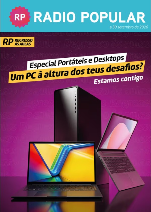 Folheto Rádio Popular Extra – Antevisão Promoções 6 a 30 de setembro