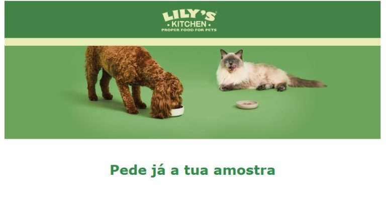 Novas Amostras Grátis Lily’s Kitchen