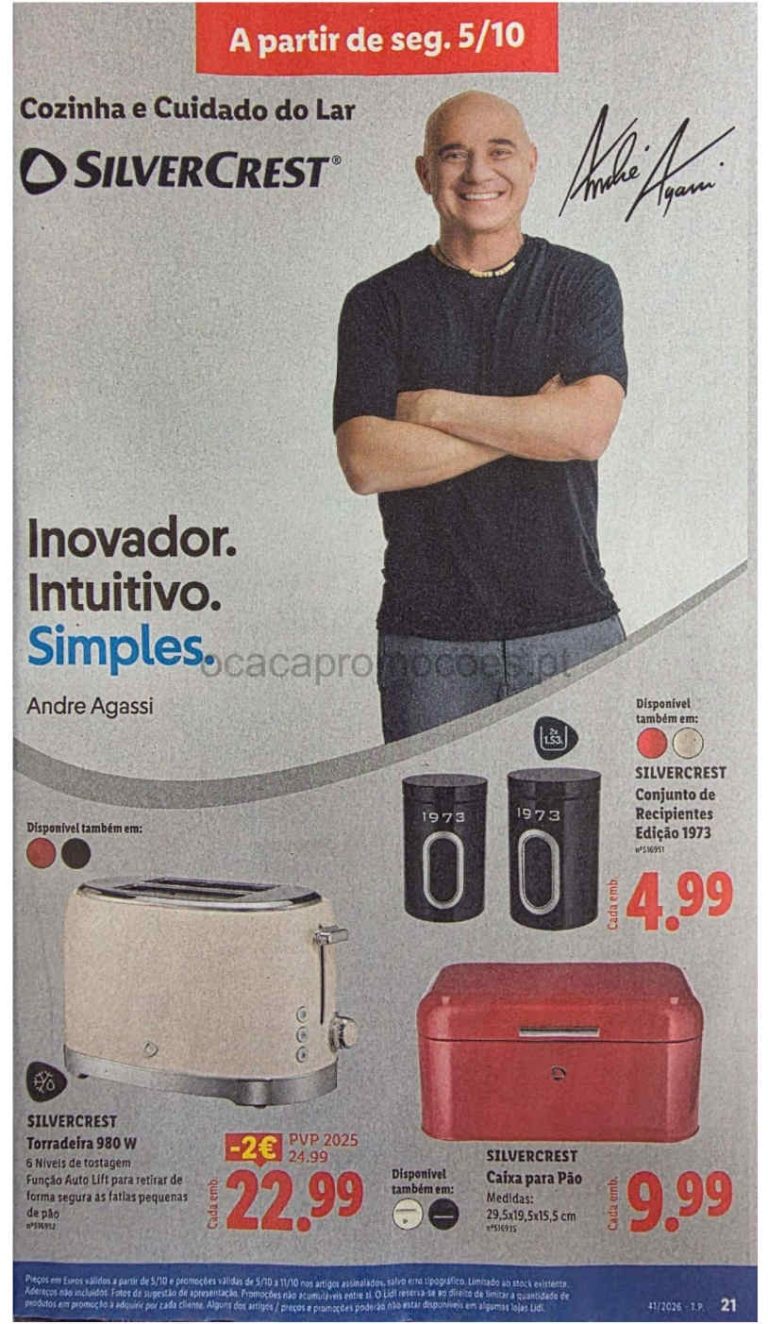 Folheto Lidl Bazar – Antevisão Promoções a partir de 5 outubro