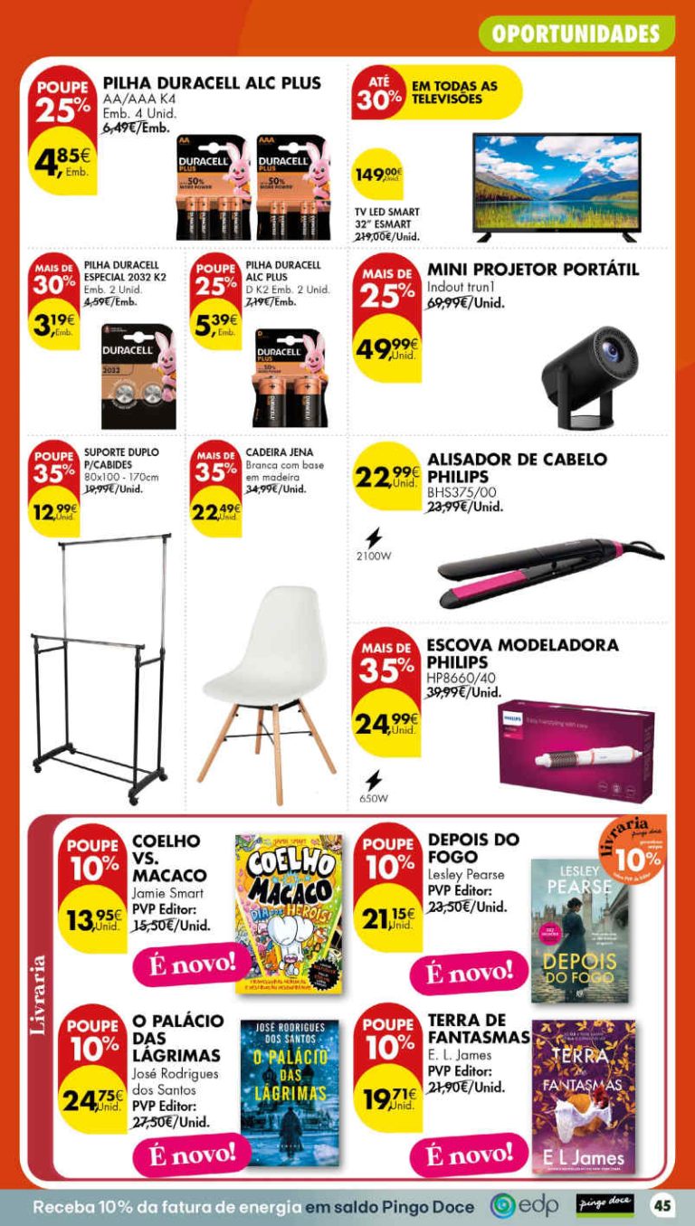 Pingo Doce Destaques – Antevisão Promoções Bazar até 26 de outubro