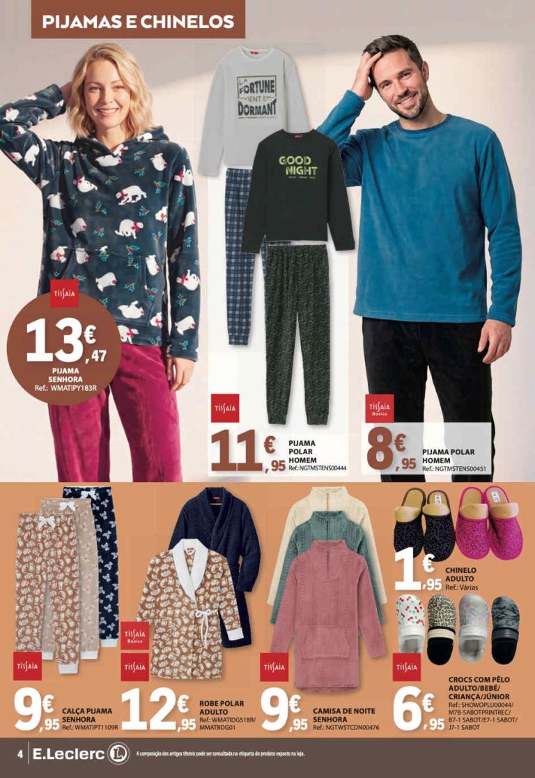 Folheto E Leclerc Moda – Antevisão Bazar Promoções até 25 de outubro