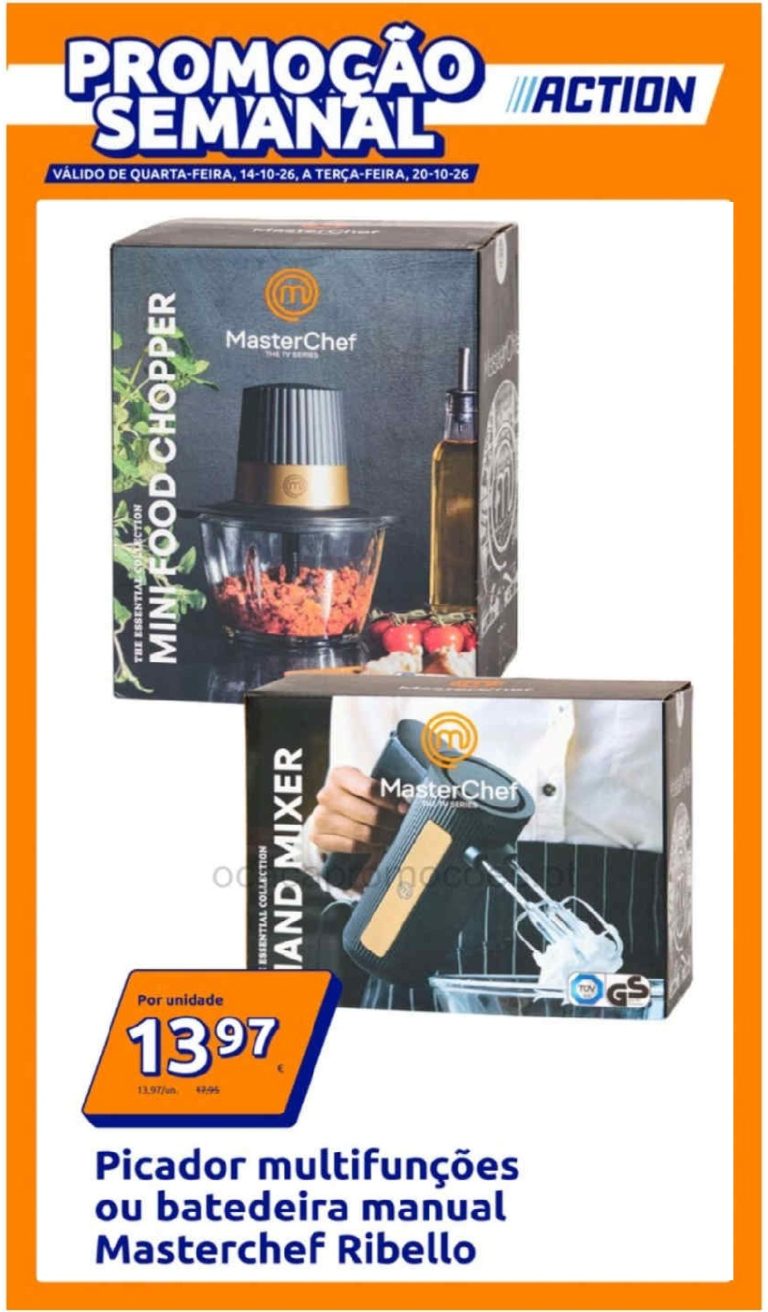 Folheto Action Bazar – Antevisão Promoções 14 a 20 de outubro