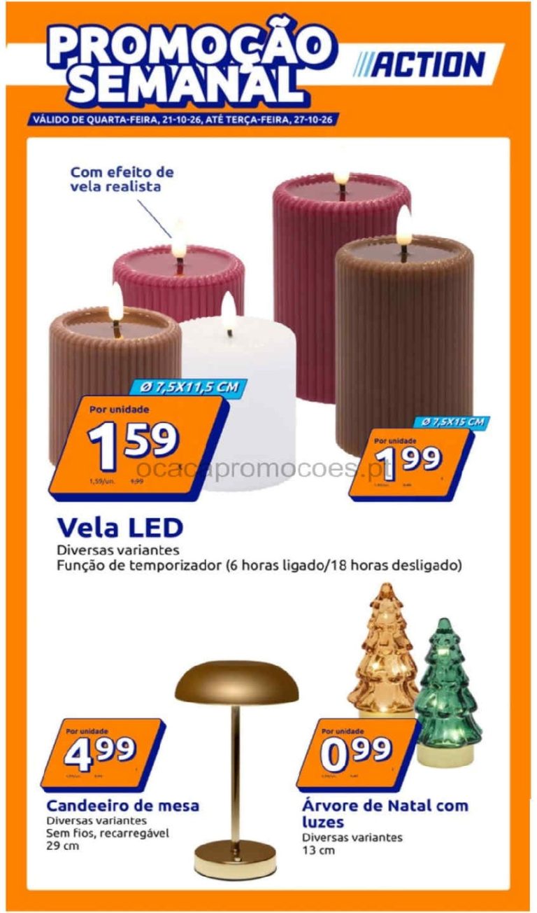 Folheto Action – Antevisão Promoções 21 a 27 de outubro
