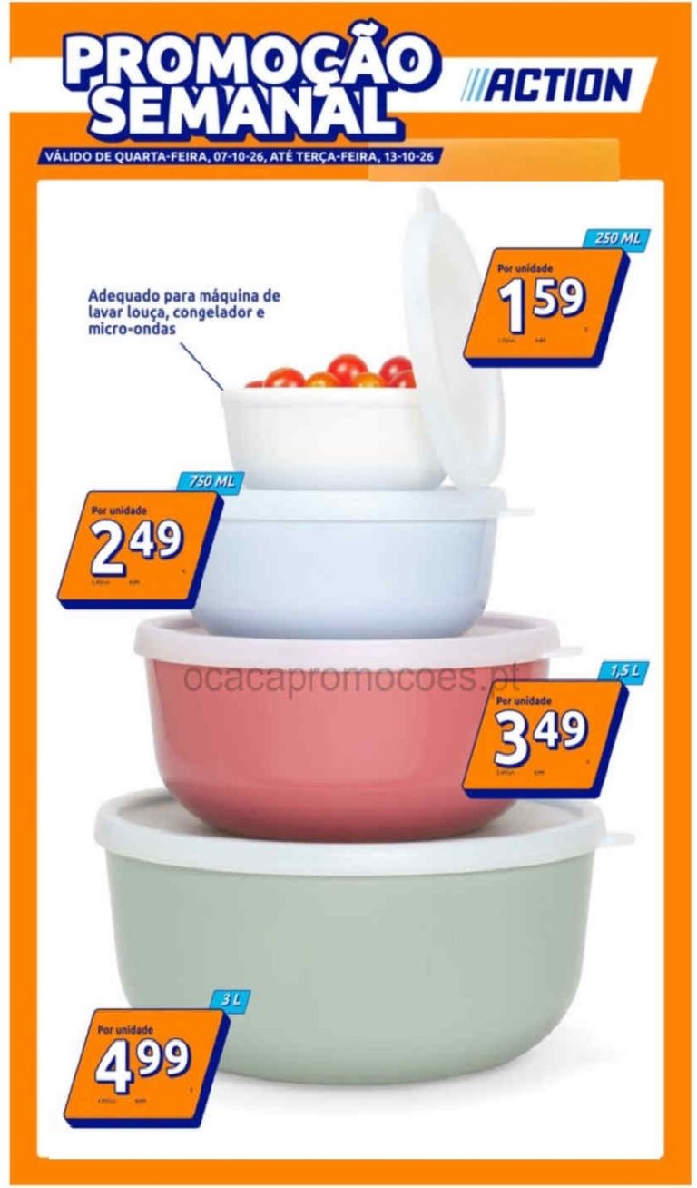 Folheto Action Bazar – Antevisão Promoções 7 a 13 de outubro