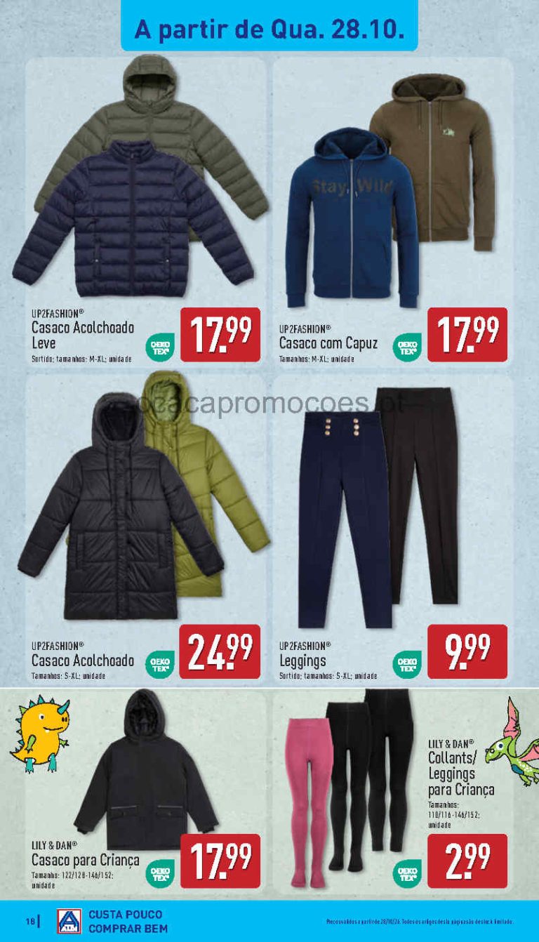 Aldi Destaques – Antevisão Bazar Promoções de 28 outubro a 1 novembro