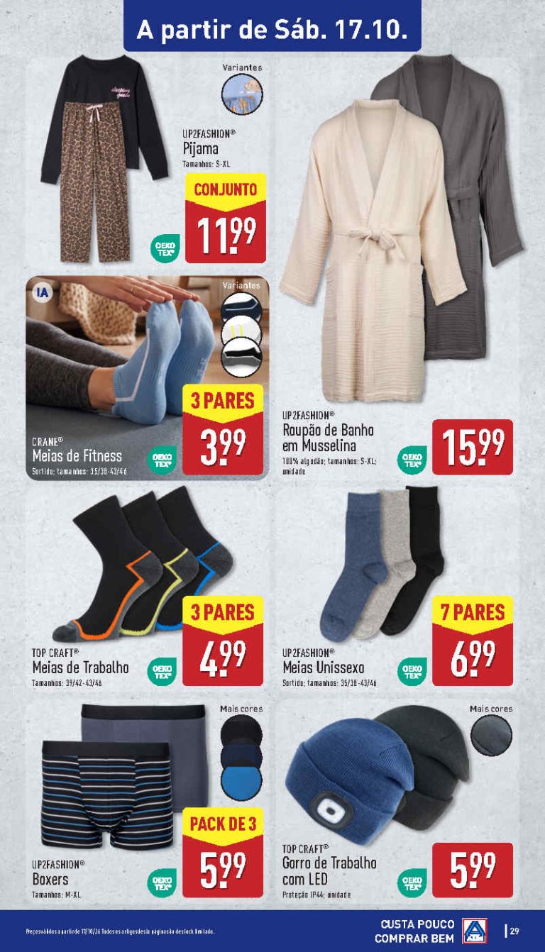 Aldi Destaques – Antevisão Bazar Promoções 17 a 18 de outubro