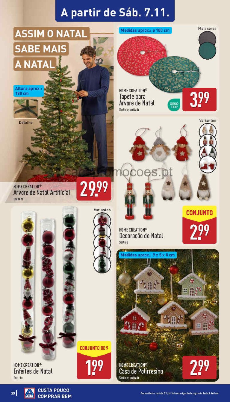 Aldi Destaques – Antevisão Bazar Promoções de 7 a 8 novembro
