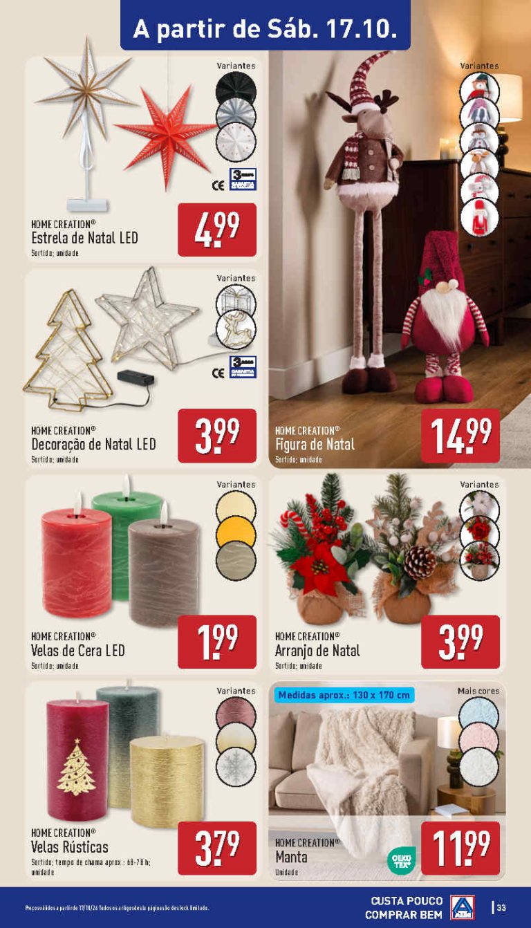 Folheto Aldi Bazar – Antevisão Promoções 17 a 18 de outubro