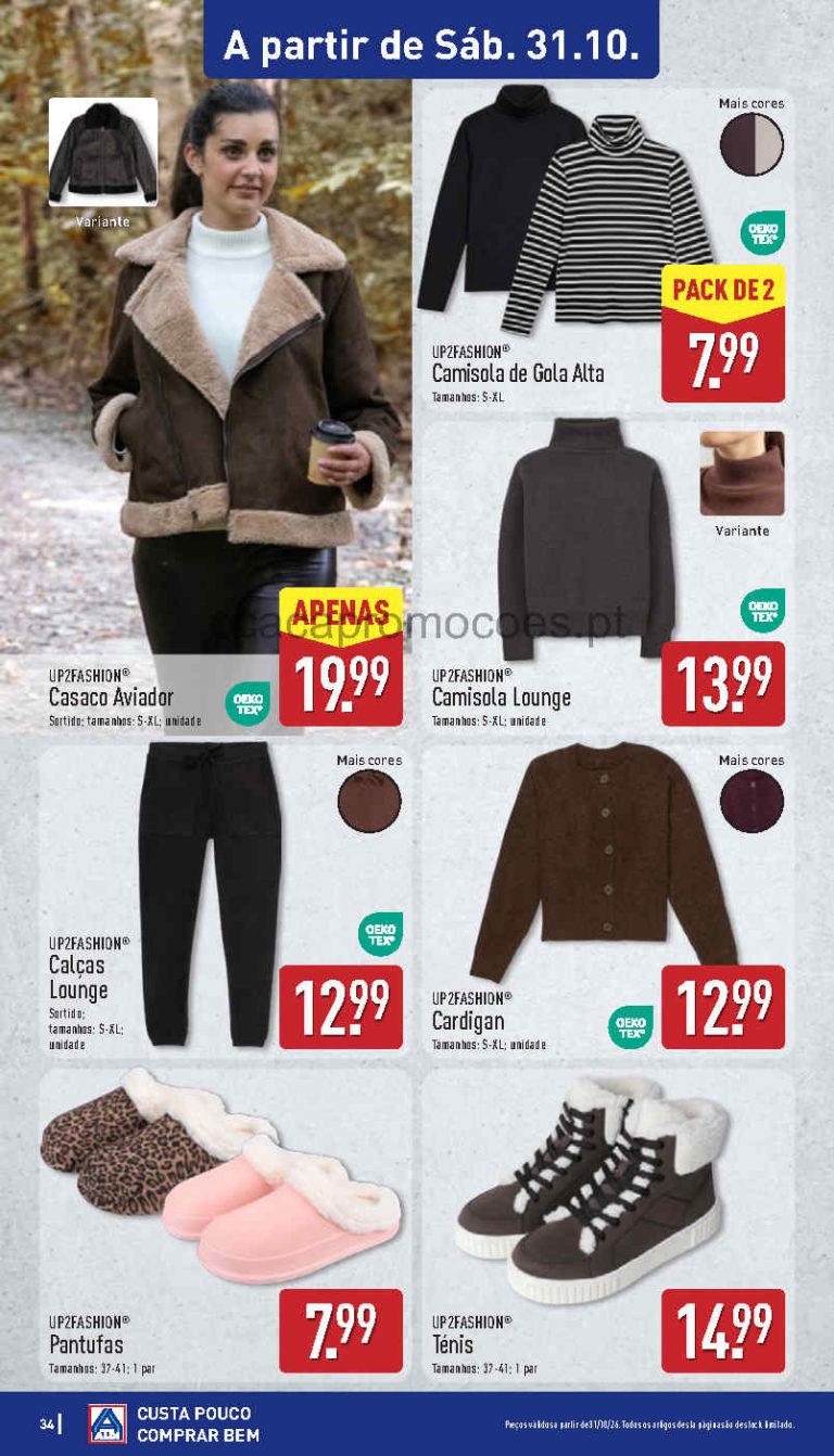 Folheto Aldi Achados – Antevisão Bazar Promoções de 31 outubro a 1 novembro
