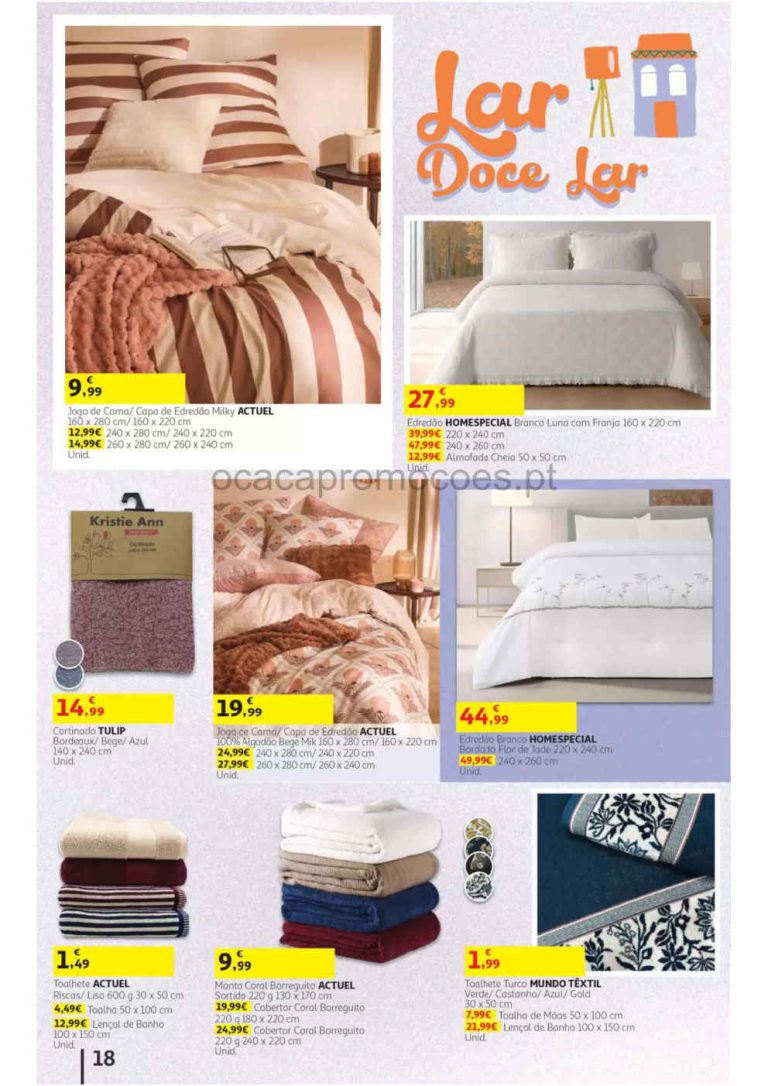 Folheto Auchan Bazar – Antevisão Promoções 7 a 20 de outubro