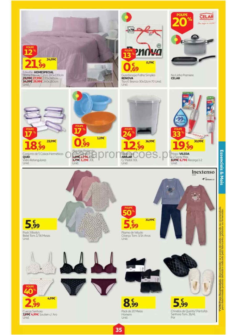 Folheto Auchan Bazar – Antevisão Promoções de 22 a 28 outubro