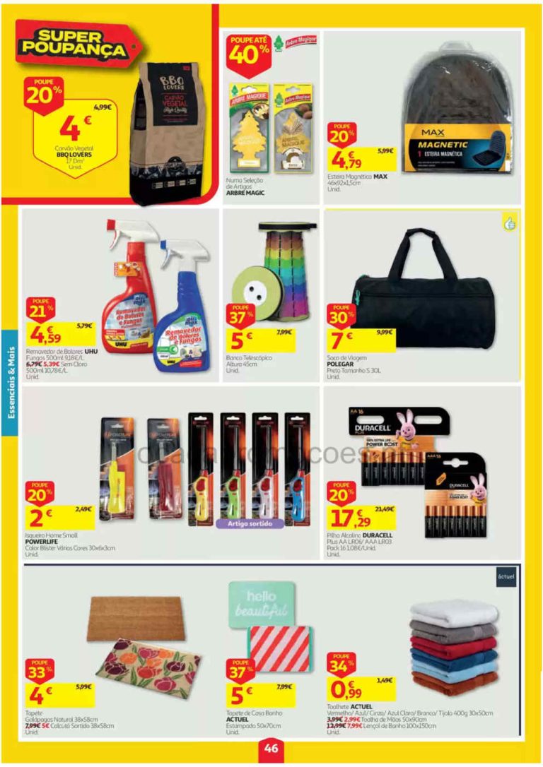 Auchan Destaques Bazar – Antevisão Promoções até 7 de outubro