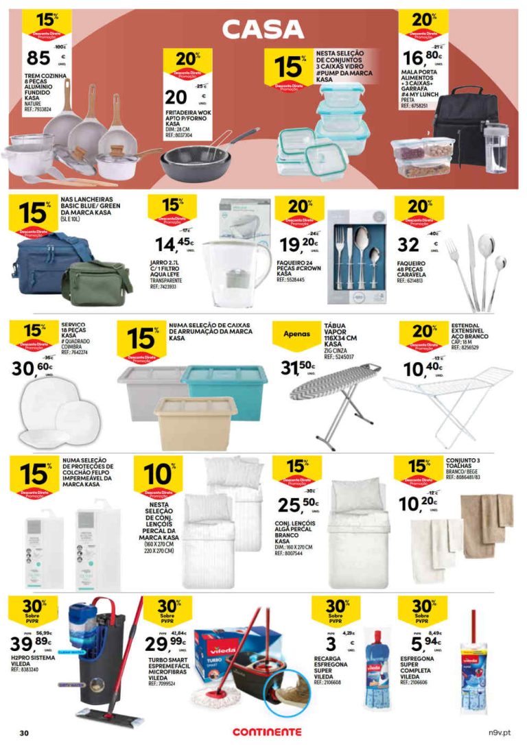 Folheto Continente Bazar Açores – Antevisão Promoções 1 a 14 de outubro