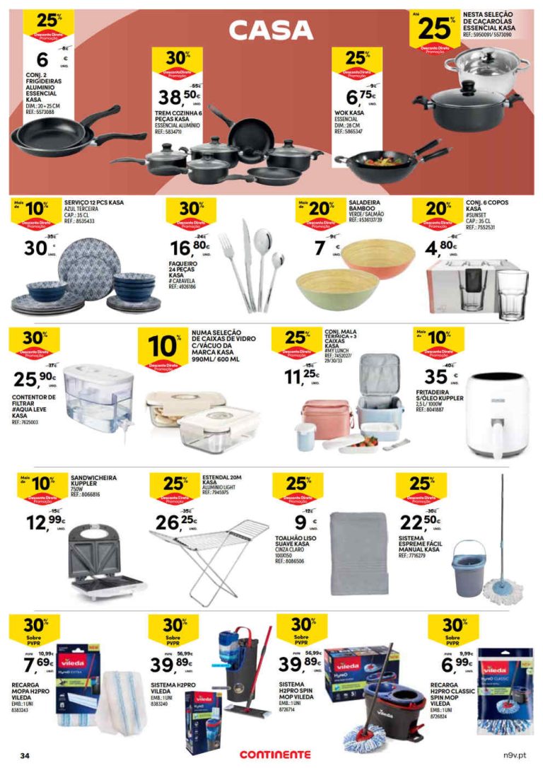 Folheto Continente Bazar Açores – Antevisão Promoções 29 outubro a 11 novembro