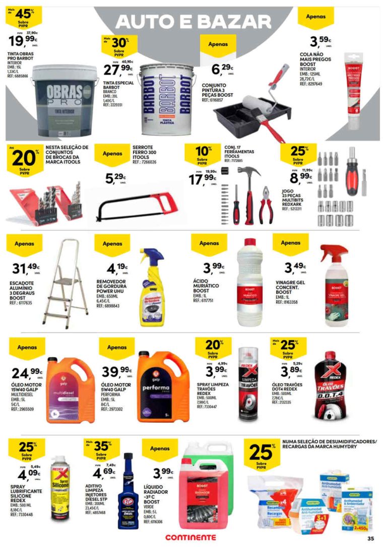 Continente Açores Destaques – Antevisão Promoções Bazar até 11 de novembro