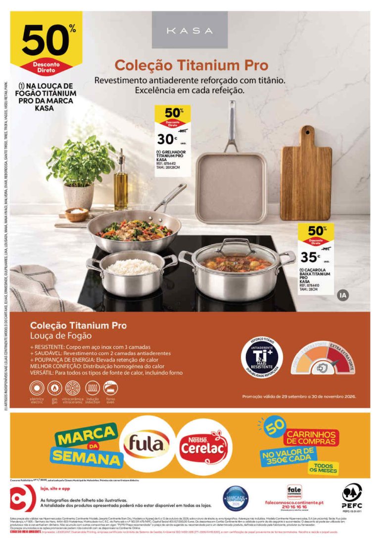 Folheto Continente Bazar – Antevisão Promoções 6 a 12 de outubro