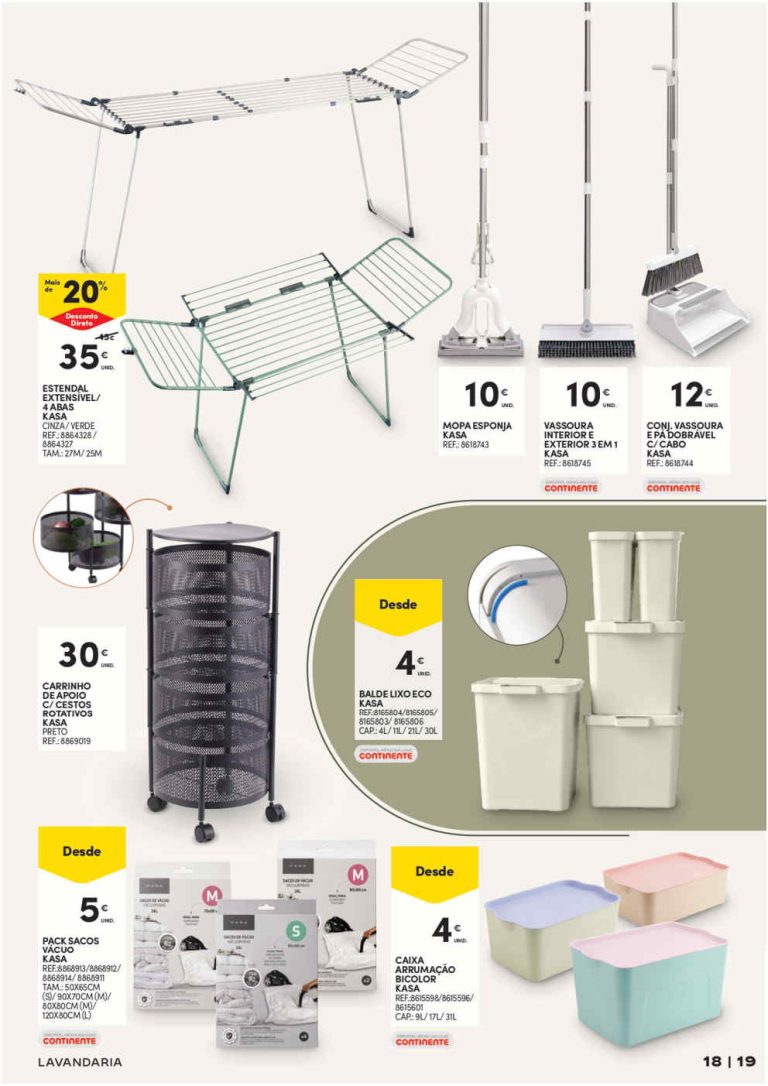Folheto Continente Casa Bazar – Antevisão Promoções até 1 de novembro