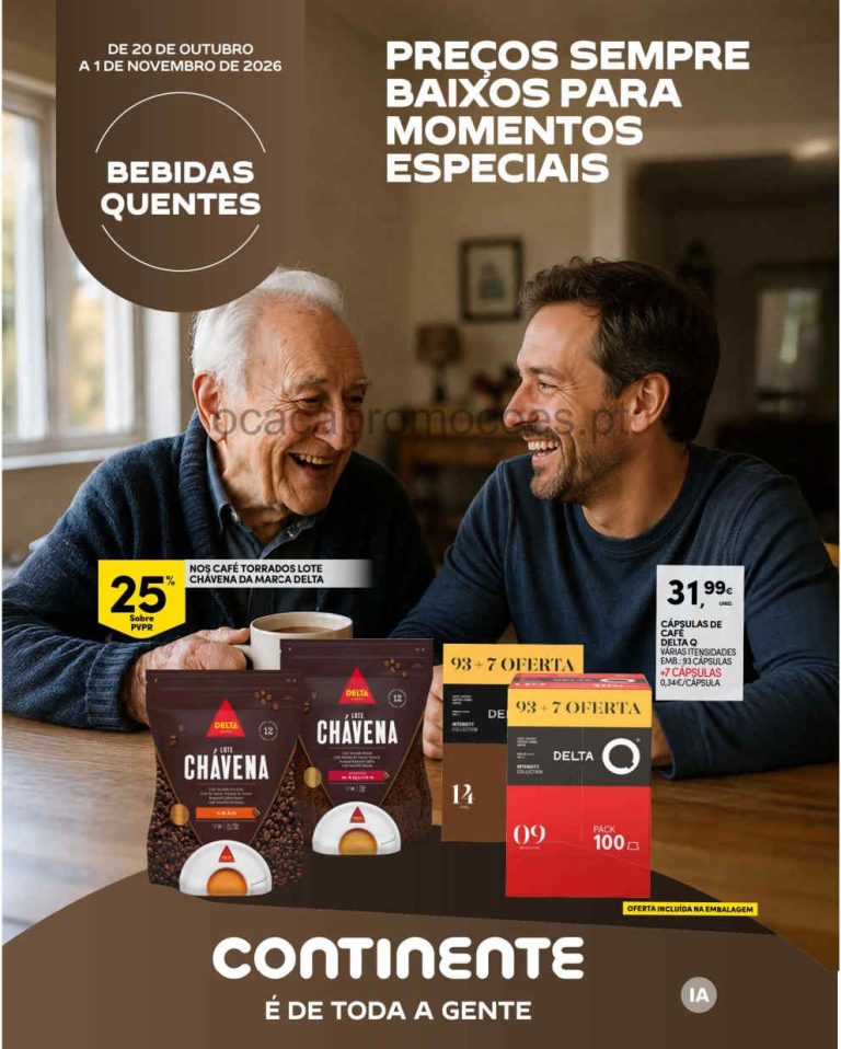 Folheto Continente Madeira – Antevisão Promoções 20 outubro a 1 novembro