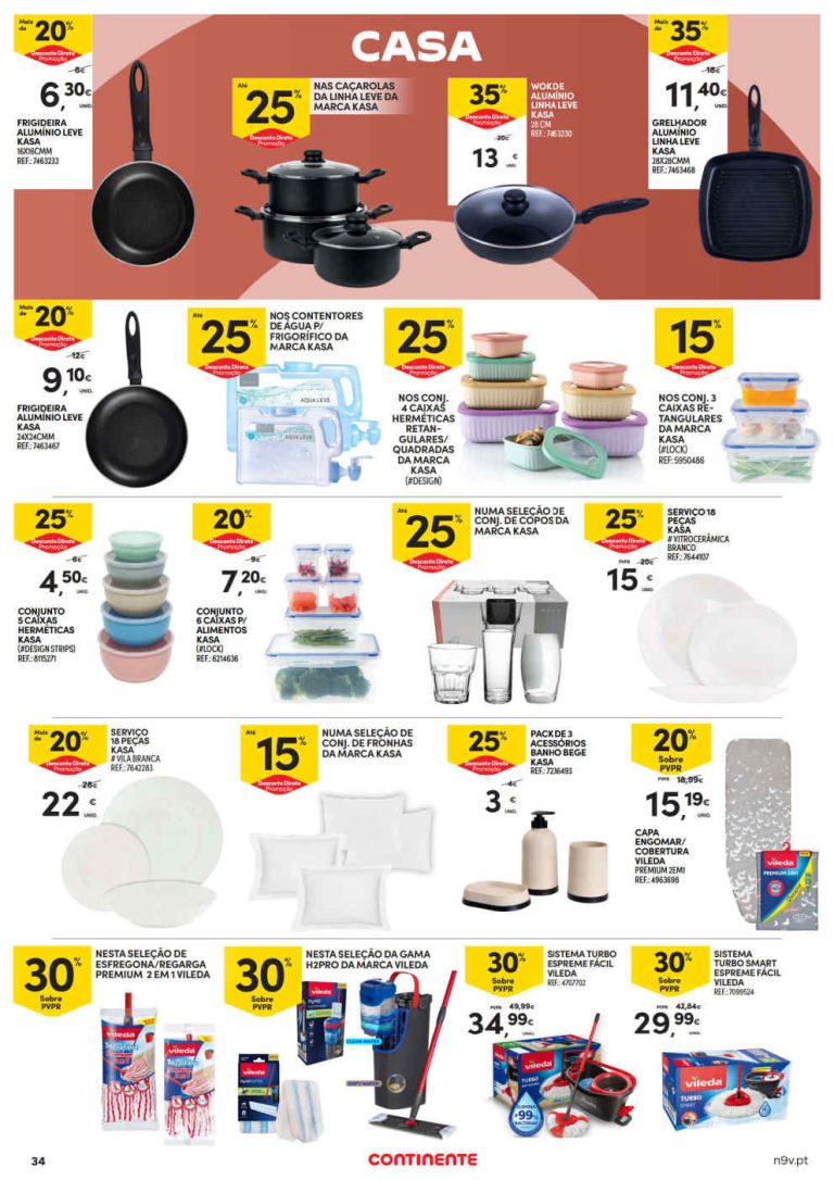 Folheto Continente Bazar Açores – Antevisão Promoções de 15 a 28 outubro