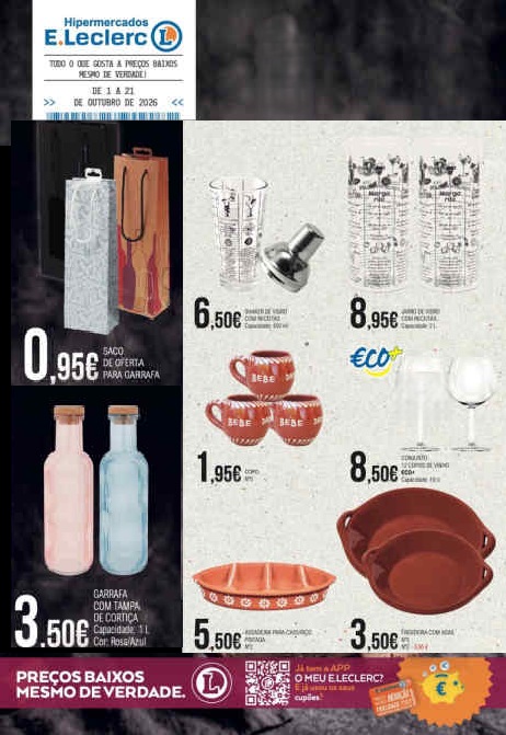 Folheto E Leclerc Sabores – Antevisão Promoções 4 a 21 de outubro