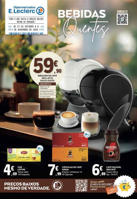 Folheto E Leclerc – Antevisão Promoções 27 outubro a 8 novembro