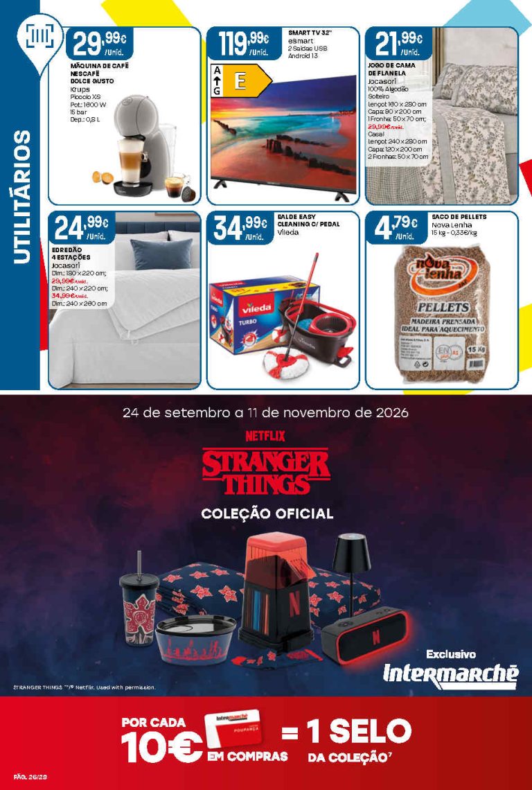 Folheto Intermarché Bazar Contact – Antevisão Promoções 22 a 28 de outubro